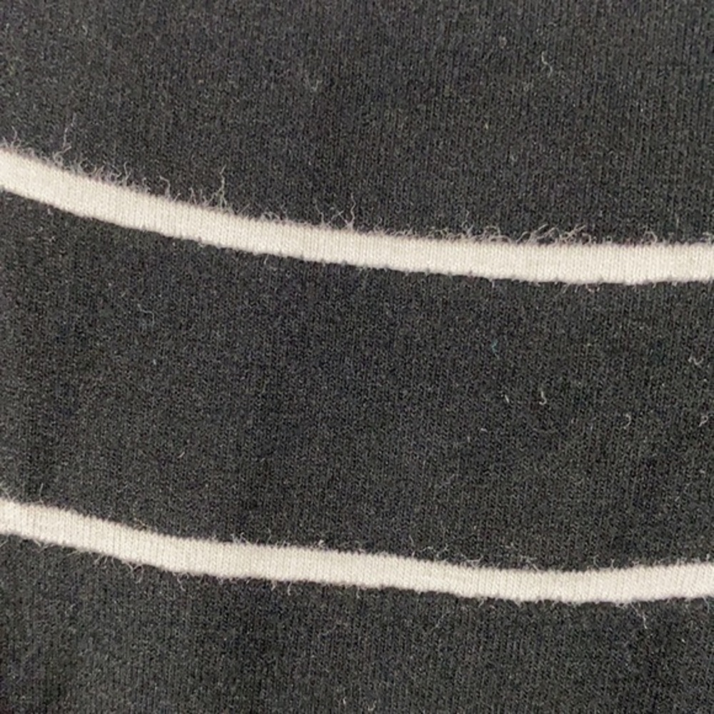 Betsey Johnson white black stripe bodycon dress K9 size 4 - Picture 10 of 11